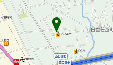 おたからや スーパーサンエー大美野店の地図画像