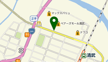 おたからや ベアーズモール清武店の地図画像