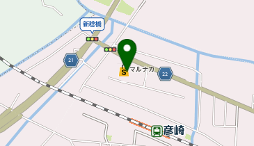 おたからや マルナカ彦崎店の地図画像