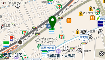 おたからや 神戸三宮店の地図画像