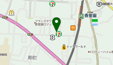 おたからや 香里南之町店の地図画像