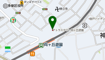 おたからや アトラスタワー向ケ丘遊園店の地図画像