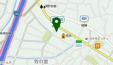 おたからや 西友高針店の地図画像