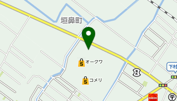 おたからや オークワ松阪下村店の地図画像