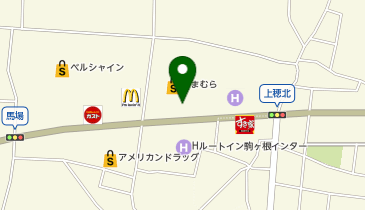 おたからや 駒ケ根赤穂店の地図画像