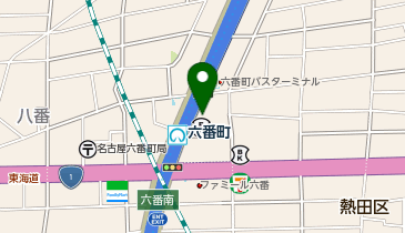 おたからや 六番町駅前店の地図画像