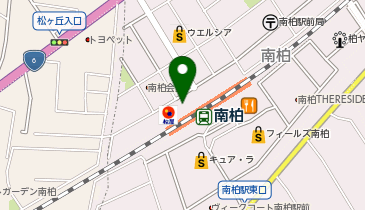 おたからや 南柏駅西口サンロード店の地図画像