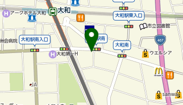 おたからや 大和店の地図画像