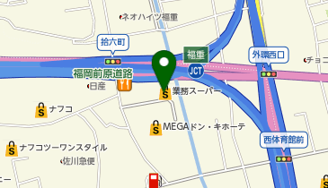 おたからや 福重拾六町店の地図画像