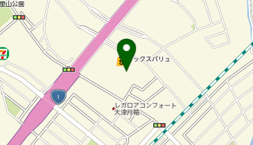 おたからや マックスバリュ大津月輪店の地図画像