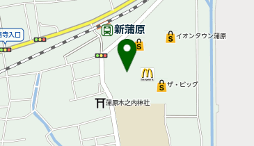 おたからや イオンタウン蒲原店の地図画像