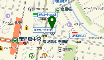 おたからや イオン鹿児島中央店の地図画像