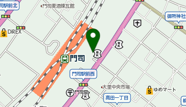 おたからや 門司駅前店の地図画像