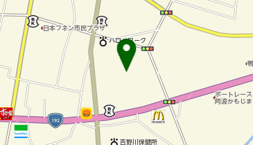 おたからや セレブ鴨島店の地図画像