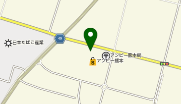 おたからや アンビー熊本店の地図画像