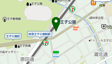 おたからや 王子公園店の地図画像