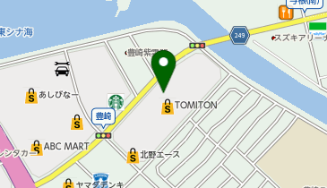 おたからや 豊崎TOMITON店の地図画像