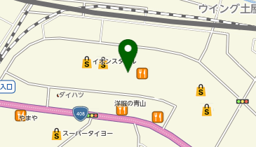 おたからや イオンモール成田店の地図画像