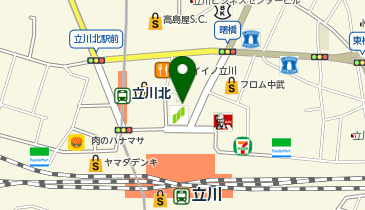 おたからや 立川北口店の地図画像
