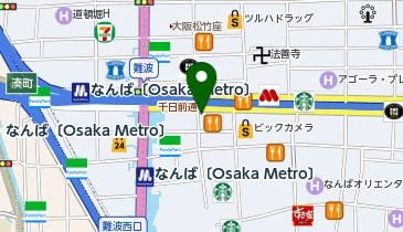 おたからや なんば本店(難波本店)の地図画像
