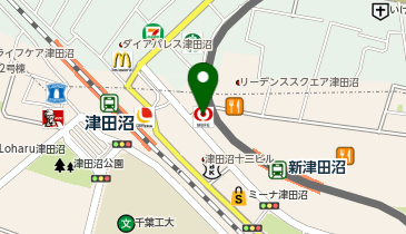 おたからや 津田沼本店の地図画像