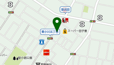 おたからや いちょう通り東小川店の地図画像