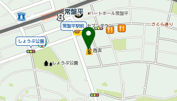 おたからや SEIYU常盤平店の地図画像