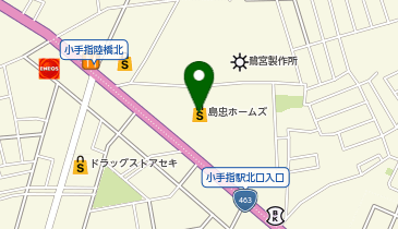 おたからや ホームズ所沢店の地図画像