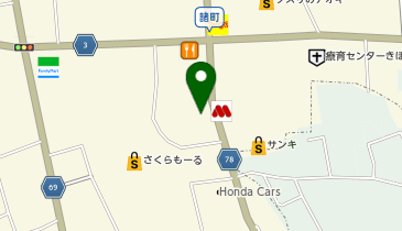 おたからや 大間々店の地図画像