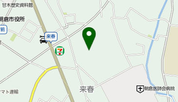 おたからや マルショク来春店の地図画像