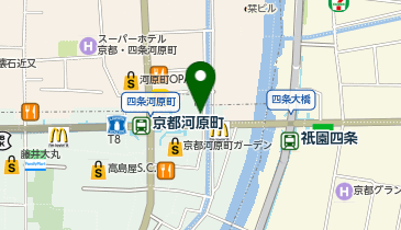 おたからや 四条河原町本店の地図画像