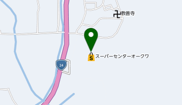 おたからや スーパーセンターオークワ御所店の地図画像