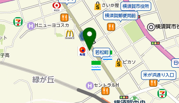 おたからや 横須賀中央店の地図画像