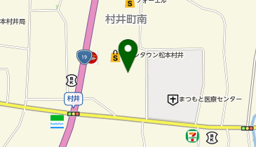 おたからや イオンタウン松本村井店の地図画像