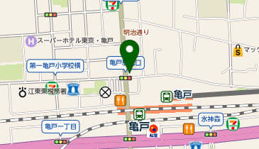 おたからや 亀戸駅北口本店の地図画像