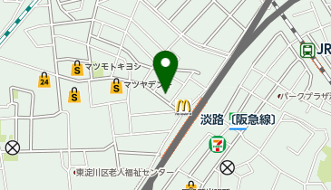 おたからや 淡路駅前店の地図画像
