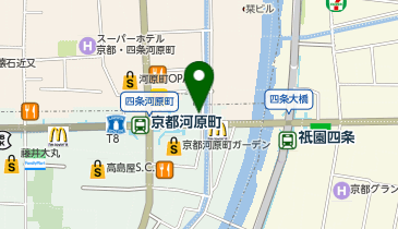 おたからや 四条河原町本店の地図画像