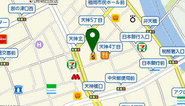 おたからや  イオンショッパーズ福岡店の地図画像