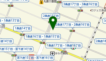 おたからや 二条通店の地図画像
