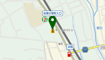 おたからや マックスバリュ南足柄岩原店の地図画像