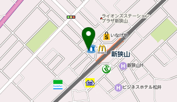 おたからや 新狭山駅前店の地図画像