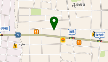 おたからや 県道79号甚目寺南店の地図画像