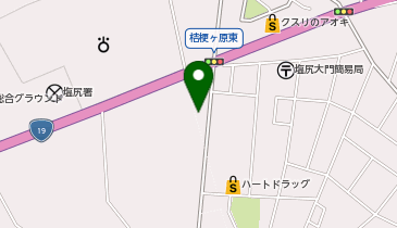 おたからや 桔梗ケ原店の地図画像