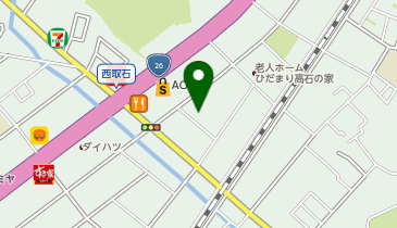 おたからや 西取石店の地図画像