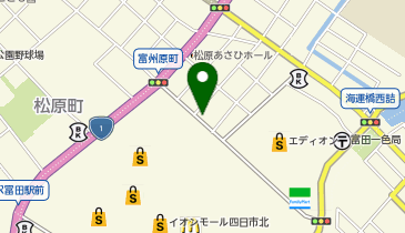 おたからや 富州原店の地図画像