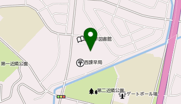 おたからや 西諫早地区センター店の地図画像
