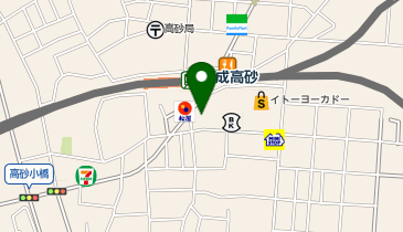 おたからや 京成高砂店の地図画像