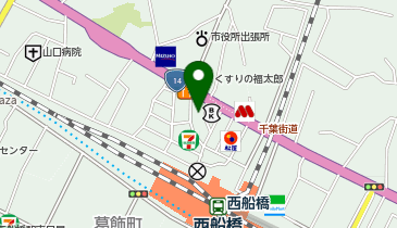 おたからや 西船橋駅北口店の地図画像