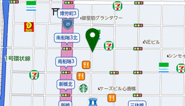 おたからや 心斎橋本店の地図画像