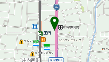 おたからや 庄内店の地図画像